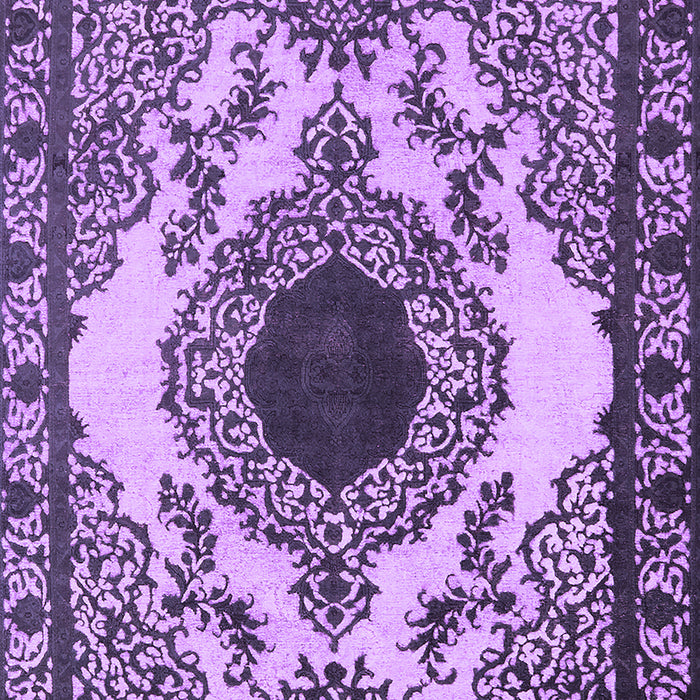 Machine Washable Oriental Purple Industrial Area Rugs, wshurb1823pur