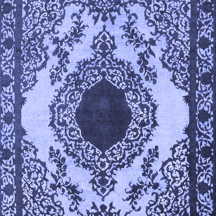 Oriental Blue Industrial Rug, urb1823blu