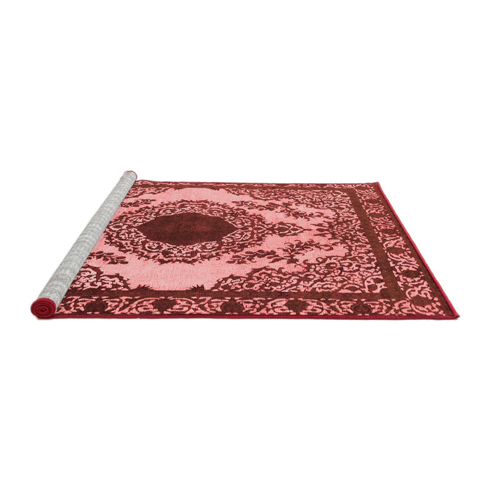 Industrial Red Washable Rugs