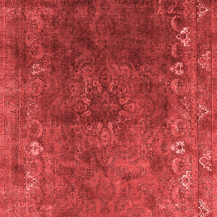 Machine Washable Oriental Red Industrial Rug, wshurb1824red