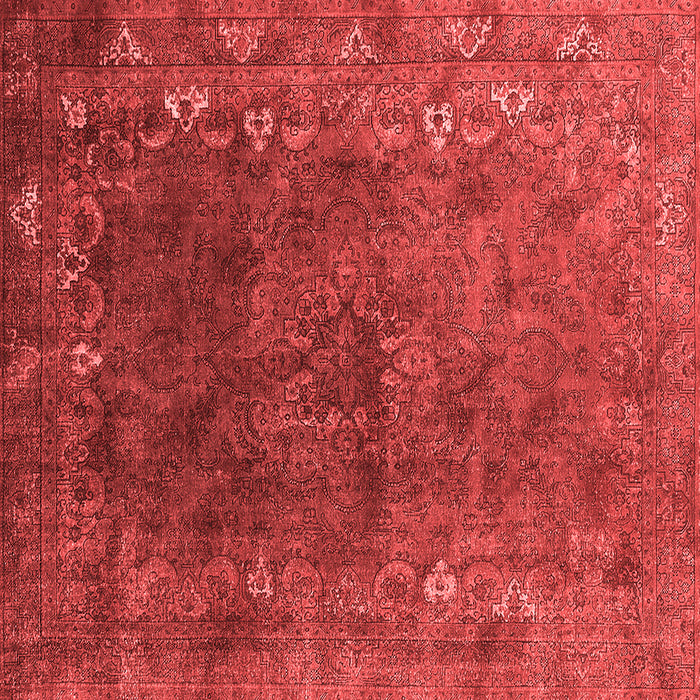 Machine Washable Oriental Red Industrial Rug, wshurb1824red