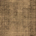 Square Oriental Brown Industrial Rug, urb1825brn