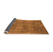 Sideview of Oriental Orange Industrial Rug, urb1825org