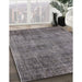 Machine Washable Industrial Modern Carbon Gray Rug in a Family Room, wshurb1825