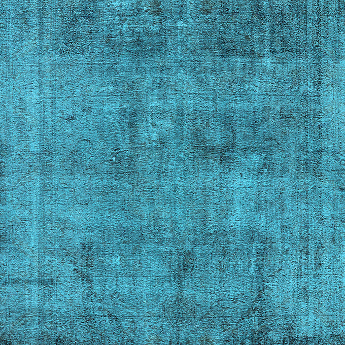 Machine Washable Oriental Light Blue Industrial Rug, wshurb1825lblu