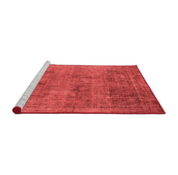 Industrial Red Washable Rugs