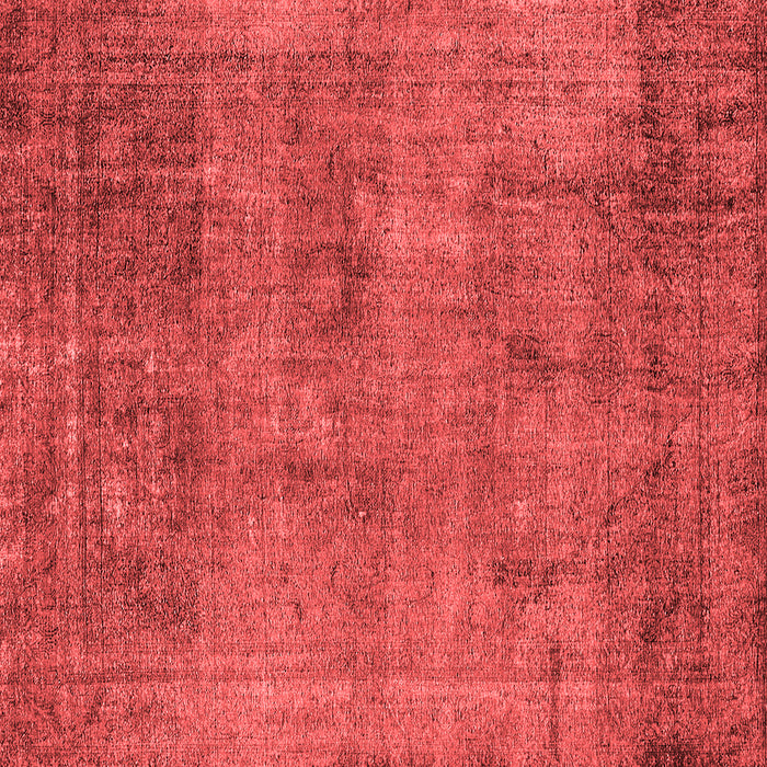 Machine Washable Oriental Red Industrial Rug, wshurb1825red