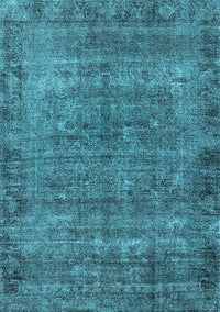 Oriental Light Blue Industrial Rug, urb1826lblu