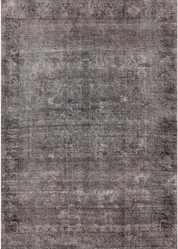 Machine Washable Industrial Modern Purple Rug, wshurb1826