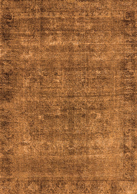 Oriental Orange Industrial Rug, urb1826org