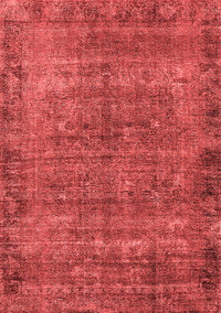 Oriental Red Industrial Rug, urb1826red