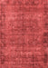 Oriental Red Industrial Area Rugs