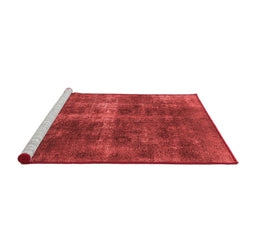 Industrial Red Washable Rugs