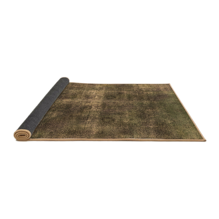 Sideview of Oriental Brown Industrial Rug, urb1827brn