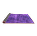 Sideview of Oriental Purple Industrial Rug, urb1827pur