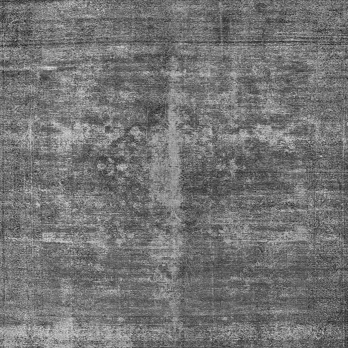 Square Oriental Gray Industrial Rug, urb1828gry