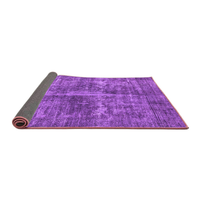 Sideview of Oriental Purple Industrial Rug, urb1828pur