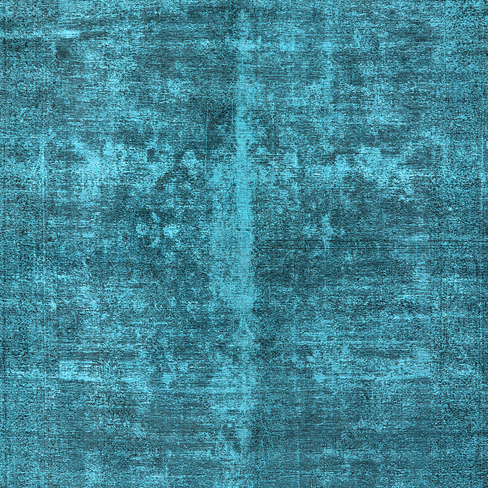 Machine Washable Oriental Light Blue Industrial Rug, wshurb1828lblu