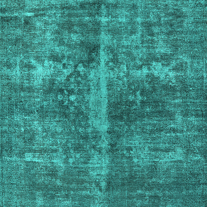 Oriental Turquoise Industrial Rug, urb1828turq