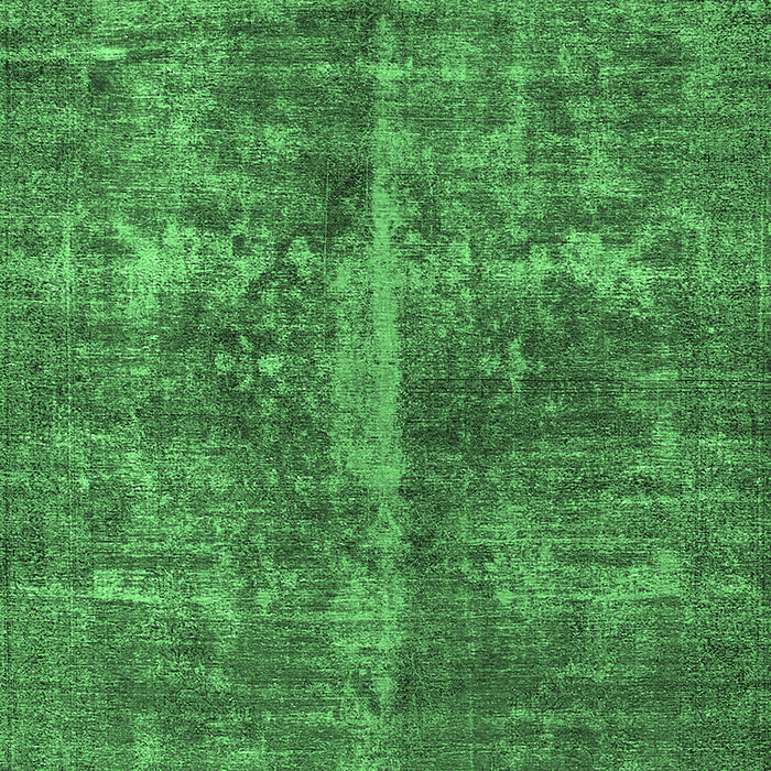 Oriental Emerald Green Industrial Rug, urb1828emgrn