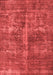 Oriental Red Industrial Area Rugs