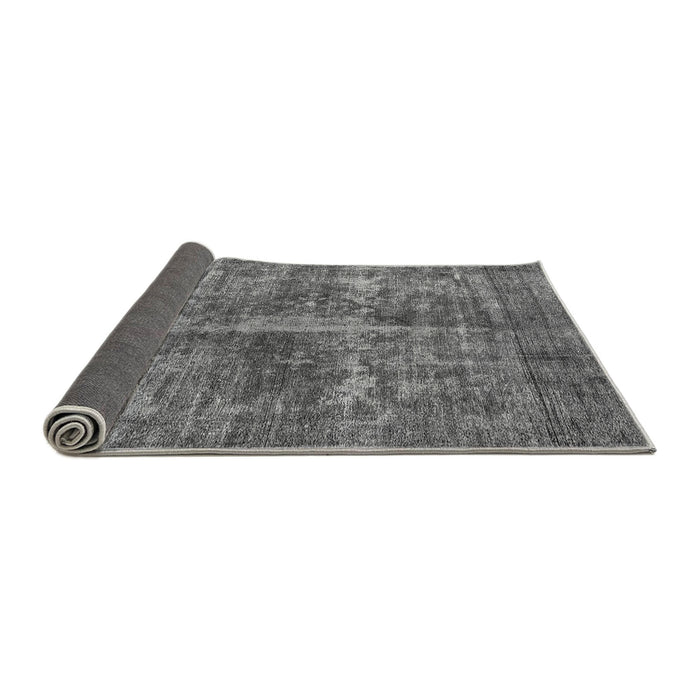 Sideview of Oriental Gray Industrial Rug, urb1828gry