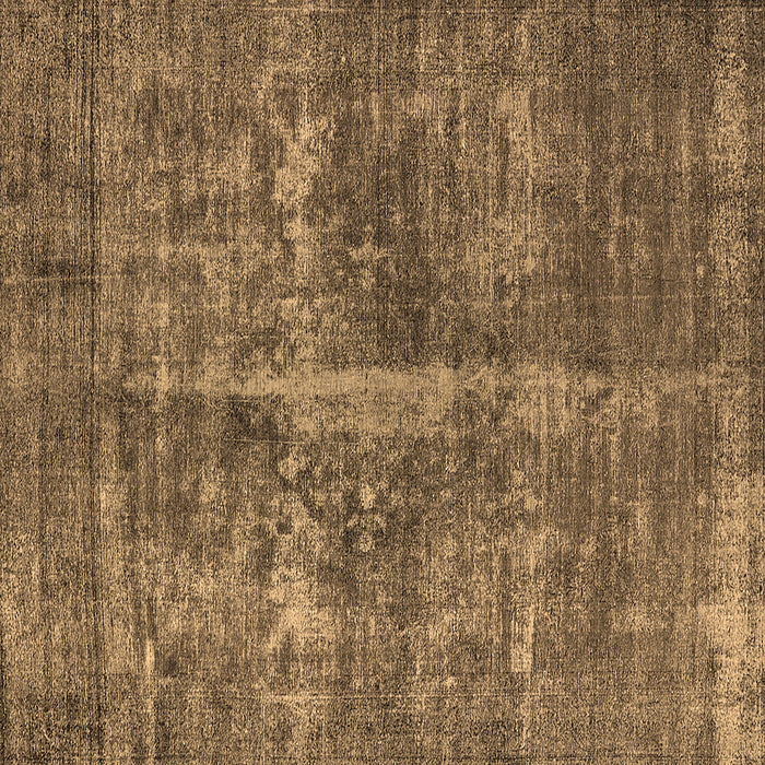 Square Oriental Brown Industrial Rug, urb1828brn