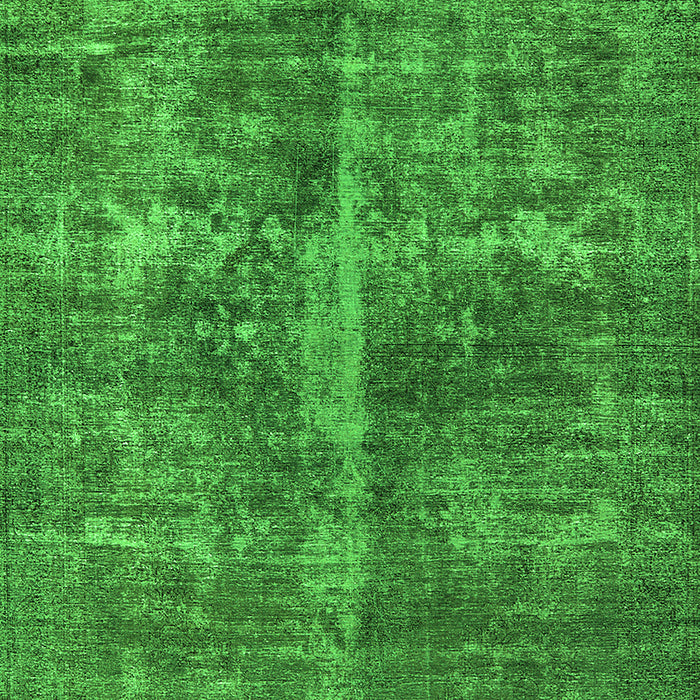 Oriental Green Industrial Rug, urb1828grn