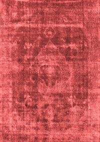 Oriental Red Industrial Rug, urb1829red