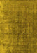 Oriental Yellow Industrial Rug, urb1830yw