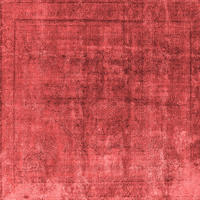 Machine Washable Oriental Red Industrial Rug, wshurb1830red