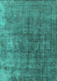 Oriental Turquoise Industrial Rug, urb1830turq