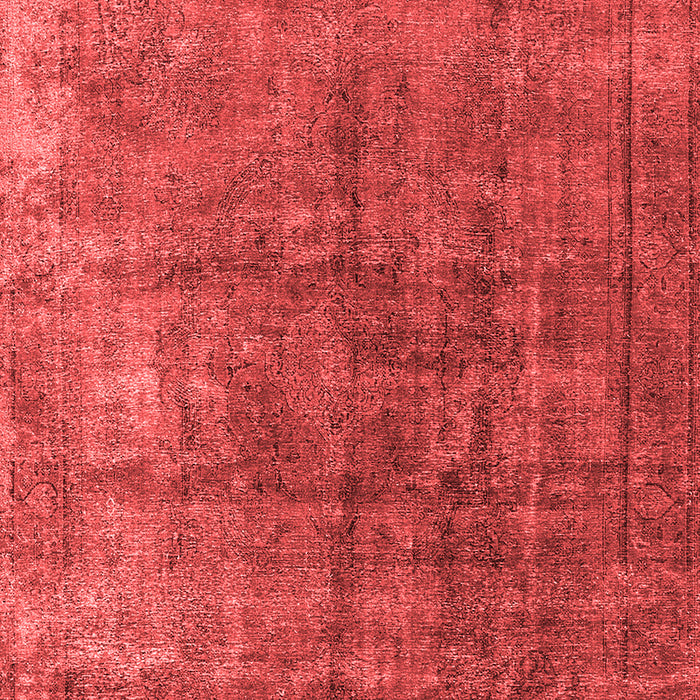 Machine Washable Oriental Red Industrial Rug, wshurb1830red