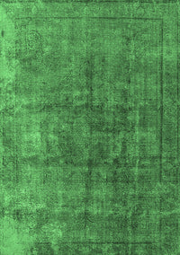 Oriental Emerald Green Industrial Rug, urb1830emgrn