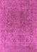 Machine Washable Oriental Purple Industrial Area Rugs, wshurb1831pur