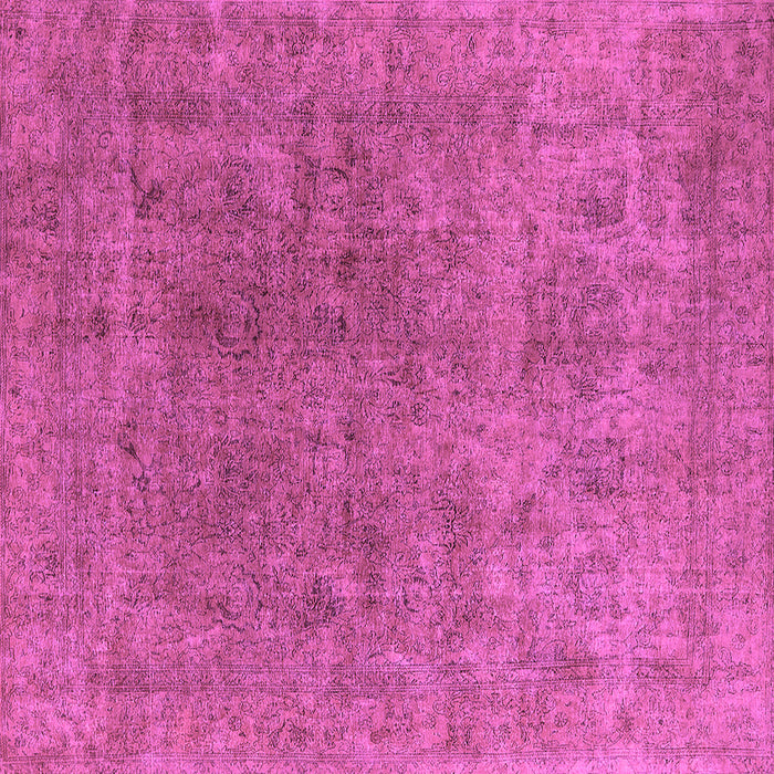 Square Oriental Purple Industrial Rug, urb1831pur