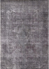 Machine Washable Industrial Modern Gray Rug, wshurb1832