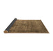 Sideview of Oriental Brown Industrial Rug, urb1832brn