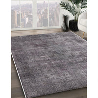 Mid-Century Modern Gray Oriental Rug, urb1832