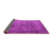 Sideview of Oriental Pink Industrial Rug, urb1832pnk