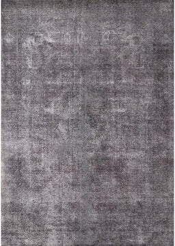 Mid-Century Modern Gray Oriental Rug, urb1832