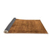 Sideview of Oriental Orange Industrial Rug, urb1832org