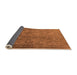 Sideview of Oriental Orange Industrial Rug, urb1833org