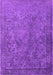 Oriental Purple Industrial Rug, urb1833pur