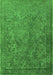 Oriental Green Industrial Rug, urb1833grn