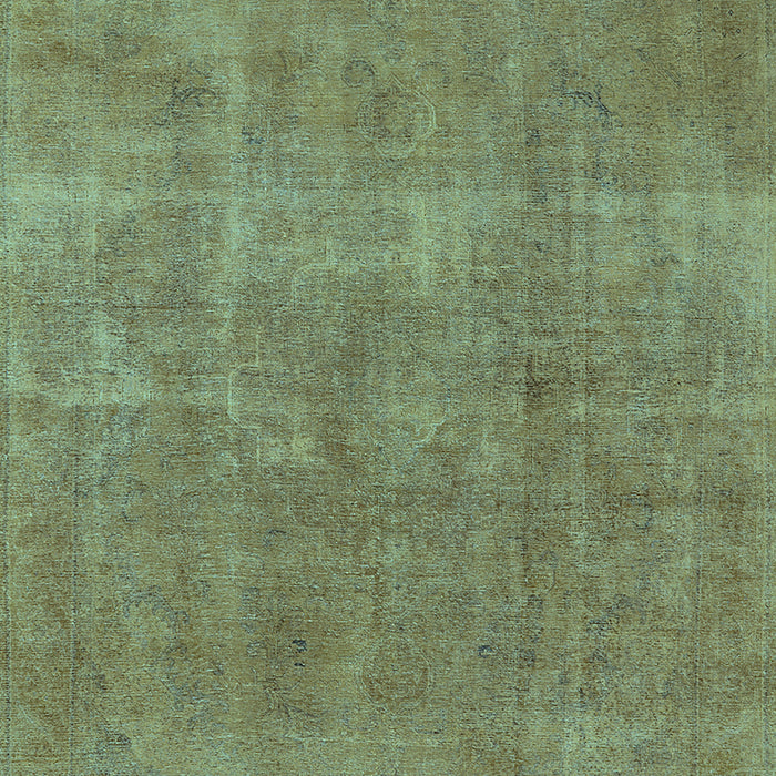 Machine Washable Oriental Light Blue Industrial Rug, wshurb1834lblu