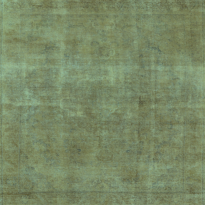 Square Oriental Light Blue Industrial Rug, urb1834lblu