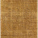 Square Mid-Century Modern Orange Oriental Rug, urb1834