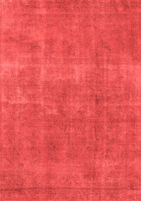 Oriental Red Industrial Rug, urb1834red