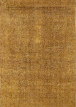 Mid-Century Modern Orange Oriental Rug, urb1835